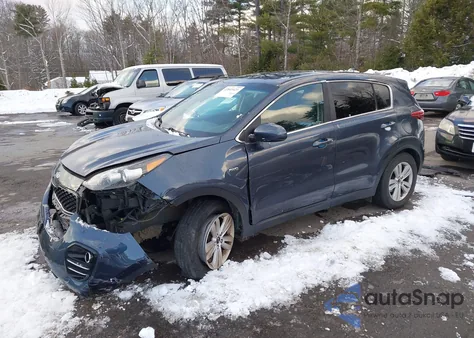 2018 Kia Sportage Lx из США, поврежденный, VIN KNDPMCAC0J7335183